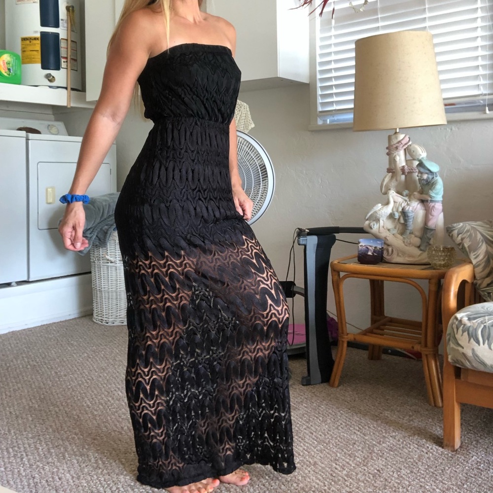 BlAck maxi dress